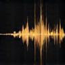 Icon of abstract sound waves for Sound Design