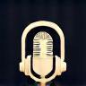 Icon of a microphone and headphones for Voice-Over and Podcast production